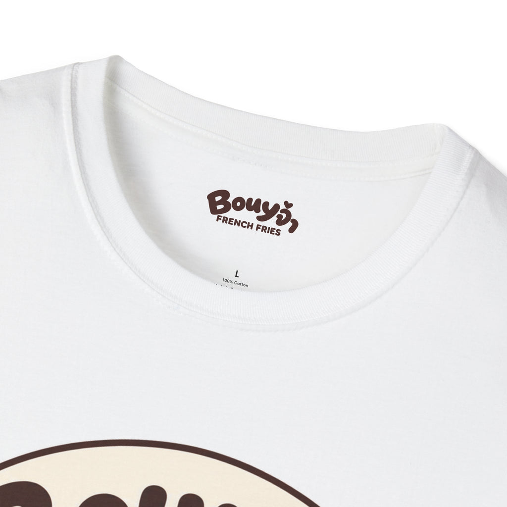 Bouy Ja French Fries プリントTシャツ｜ホワイト