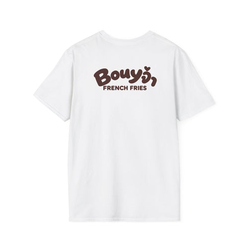 Bouy Ja French Fries プリントTシャツ｜ホワイト
